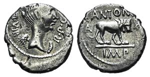 Mark Antony, Lugdunum, early 42 ... 