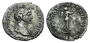 Trajan (98-117). AR Quinarius ... 