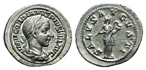 Gordian III (238-244). AR Denarius ... 