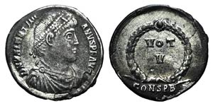 Valentinian I (364-375). AR ... 