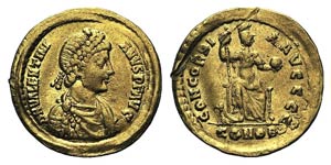 Valentinian II (375-392). AV ... 