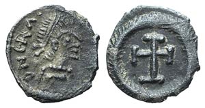 Heraclius (610-641). AR 120 Nummi ... 