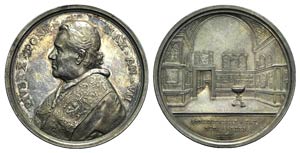 Papal, Pio X (1903-1914). AR Medal ... 
