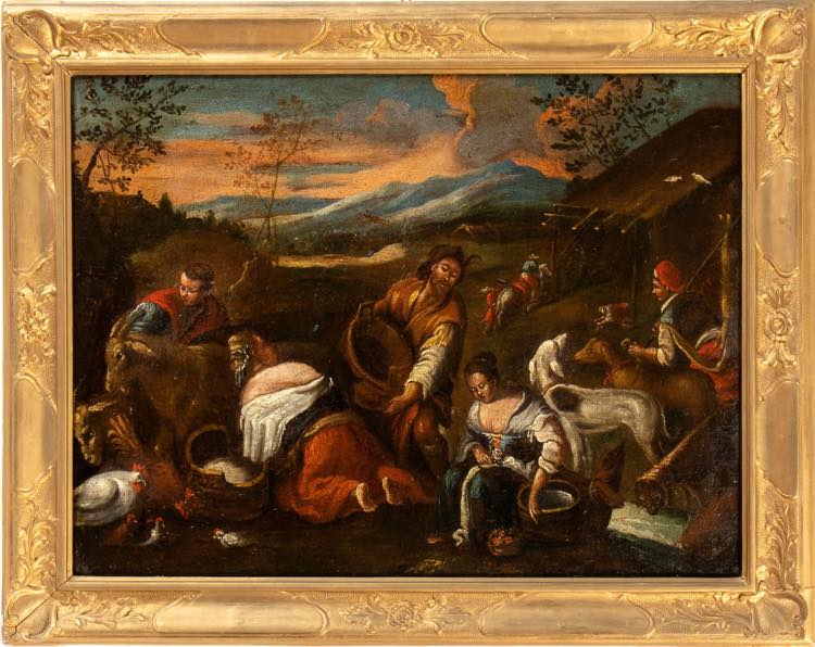 Pastoral Scene (Allegory of Spring) - Bertolami Fine Art