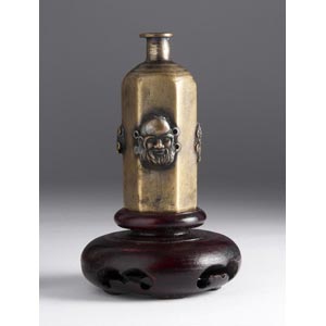 Metal snuff bottle;XX Century; 9,9 ... 