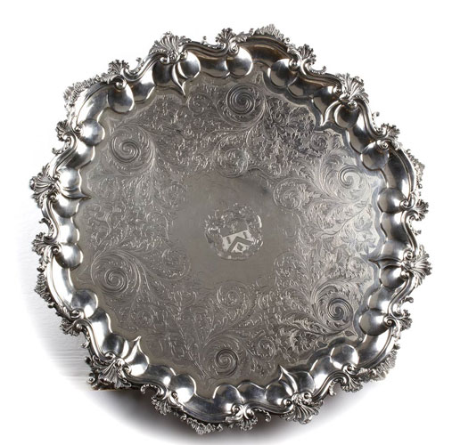 A GEORGE III STERLING SILVER ... 
