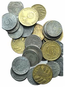Germany, lot of 32 Modern coins, ... 