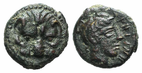 Bruttium, Rhegion, c. 350-270 BC. ... 