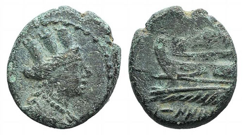 Phoenicia, Karne, 228-187 BC. Æ ... 