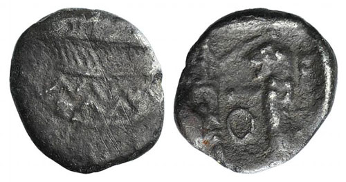 Samaria, 4th Century BC. AR Obol ... 