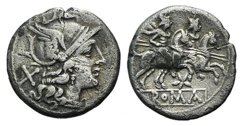 Star series, Rome, 206-195 BC. AR ... 