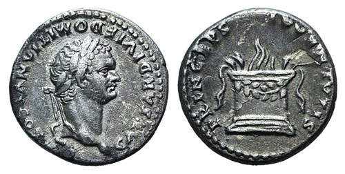 Domitian (Caesar, 69-81). AR ... 