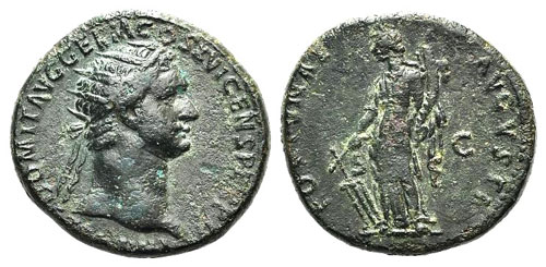 Domitian (81-96). Æ Dupondius ... 