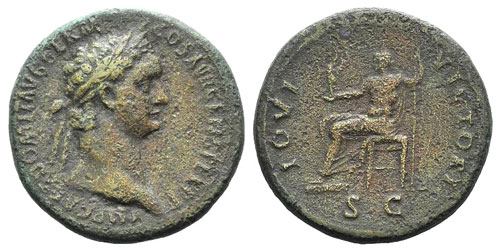 Domitian (81-96). Æ Sestertius ... 