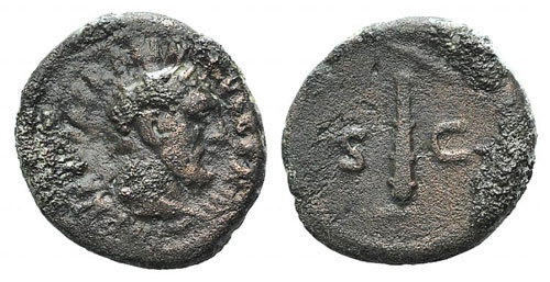Trajan (98-117). Æ Quadrans ... 