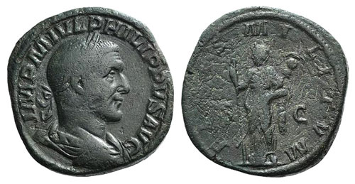 Philip I (244-249). Æ Sestertius ... 