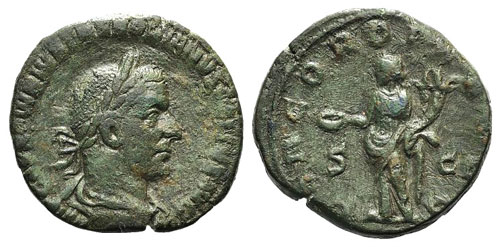 Trebonianus Gallus (251-253). Æ ... 