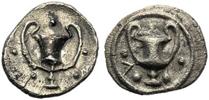 Apulia, Obol, Tarentum, c. 302-228 ... 