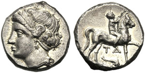 Apulia, Campano-Tarantine coinage, ... 