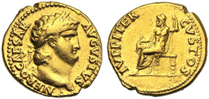 Nerone (54-68), Aureo, Roma, c. ... 