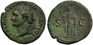 Domitian, as Caesar (Titus, ... 