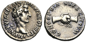 Nerva (96-98), Denario, Roma, 97 ... 