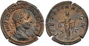 Gordiano III (238-244), Sesterzio, ... 
