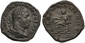 Filippo I (244-249), Sesterzio, ... 