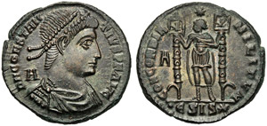Constantius II (337-361), Follis, ... 