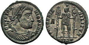 Vetranio (Usurper, 350), Nummus, ... 