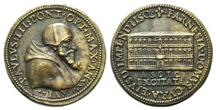 Papal, Paolo III (1534-1549). Æ ... 