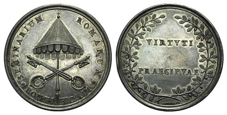 Papal, Pio VII (1800-1823). AR ... 