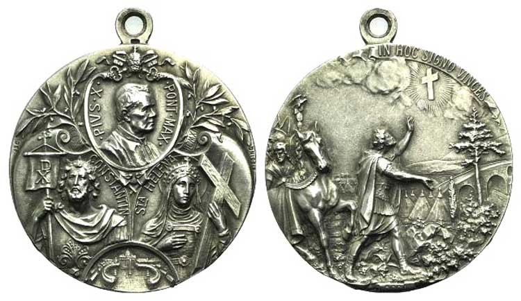 Papal, Pio X (1903-1914). Medal ... 