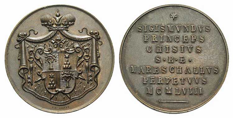 Papal, Sede Vacante 1958. Æ Medal ... 