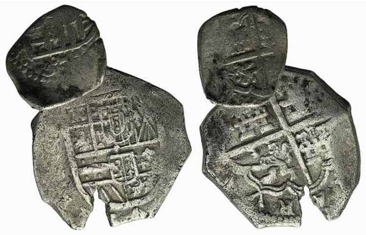 Spain, 16th century, 2 AR coins to ... 