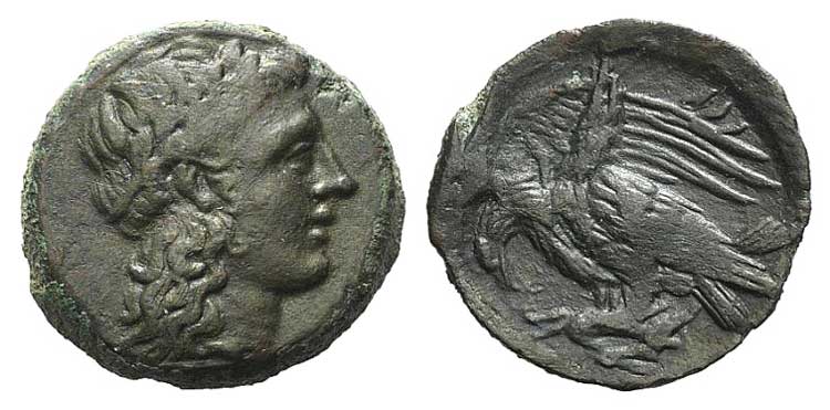 Sicily, Akragas, c. 275-240 BC. Æ ... 