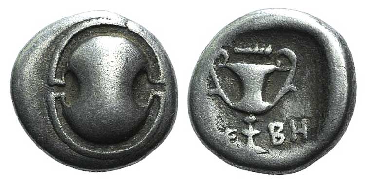 Boeotia, Thebes, c. 425-375 BC. AR ... 