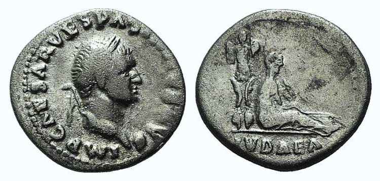Vespasian (69-79). AR Denarius ... 