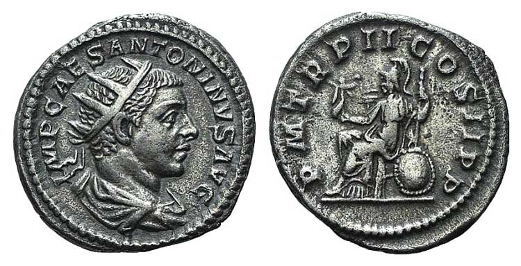 Elagabalus (218-222). AR ... 