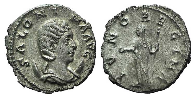 Salonina (Augusta, 254-268). AR ... 