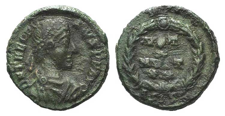 Theodosius I (379-395). Æ (13mm, ... 