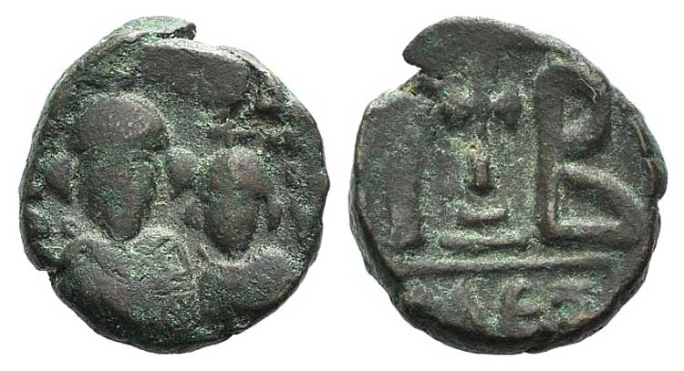 Heraclius (610-641). Æ 12 Nummi ... 