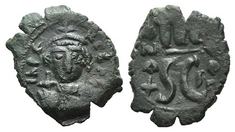 Constans II (641-668). Æ 40 Nummi ... 
