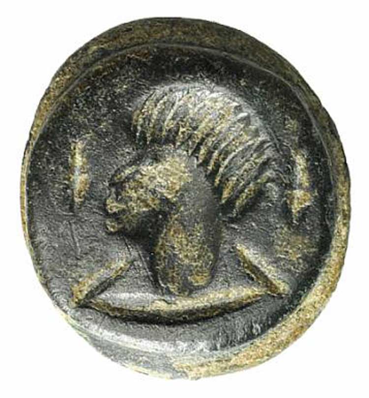 Visigoths, PB Seal (13mm, 3.79g). ... 