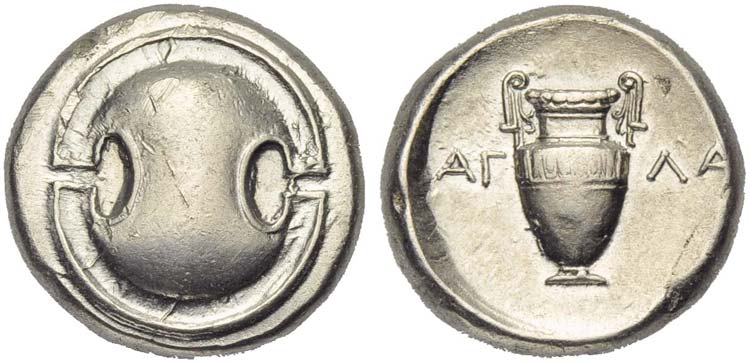 Boeotia, Thebes, Stater struck in ... 