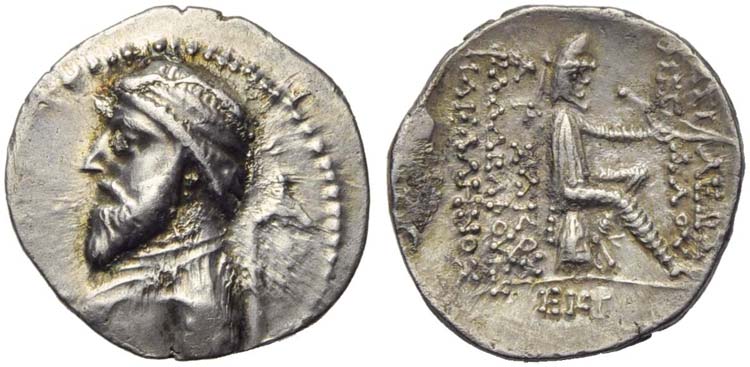 Artabanus III (126-122), Drachm, ... 