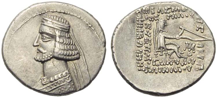 Mithradates IV (57-54), Drachm, ... 
