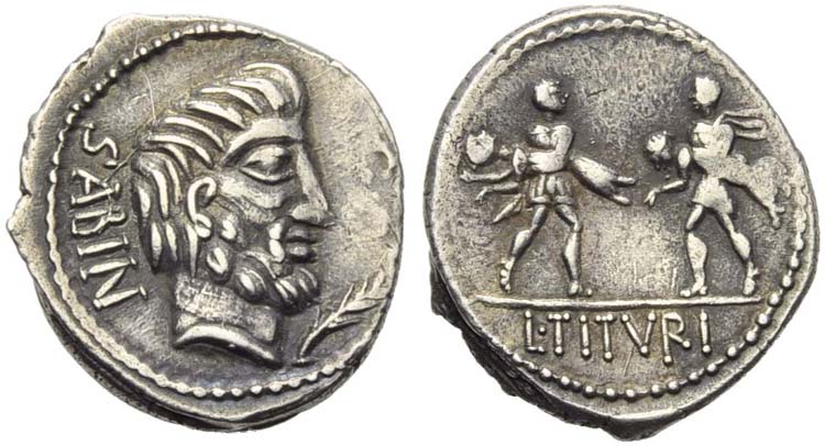 L. Titurius L.f. Sabinus, ... 
