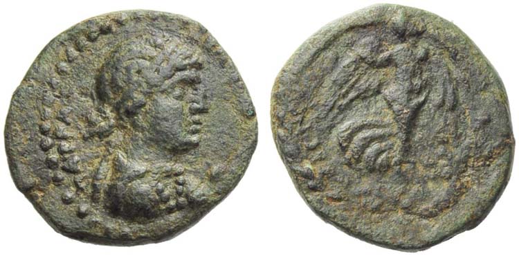 Cleopatra VII, Dichalkon, Syria: ... 