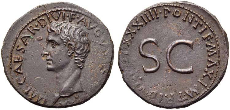 Augustus (27 BC - AD 14), As, ... 